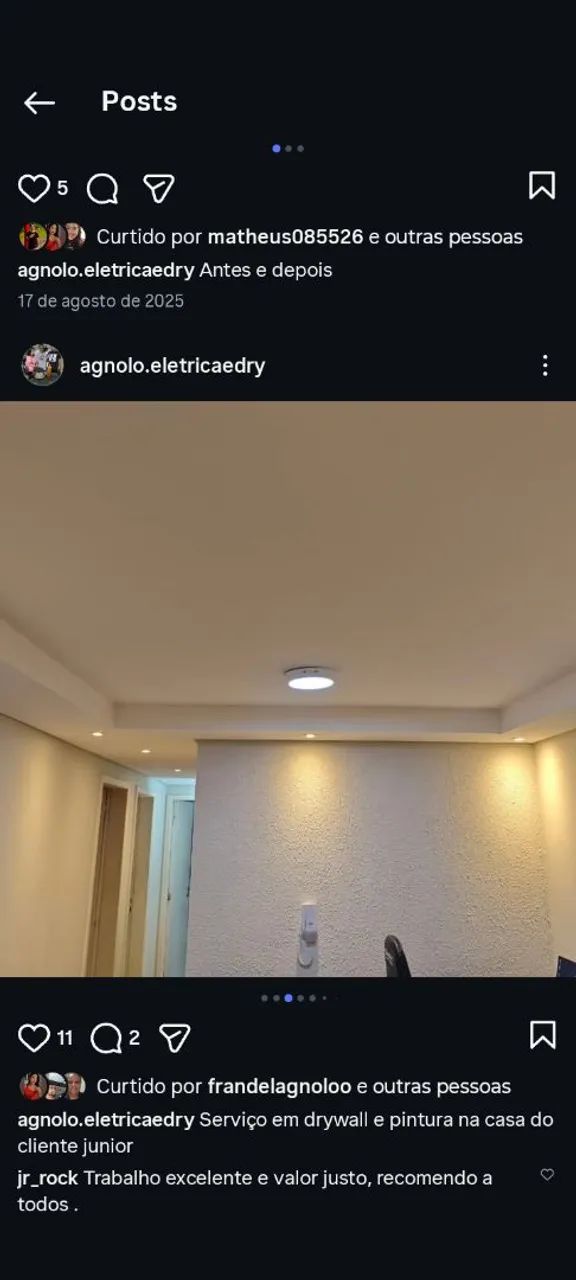 Serviço em drywall e elétrica  - Foto 4