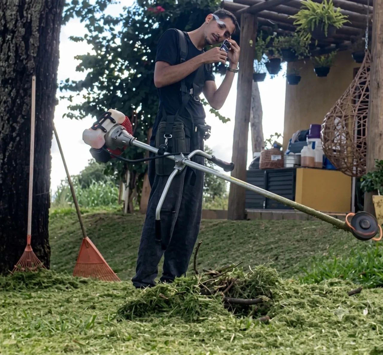 Corte de grama e roçagem - Foto 3
