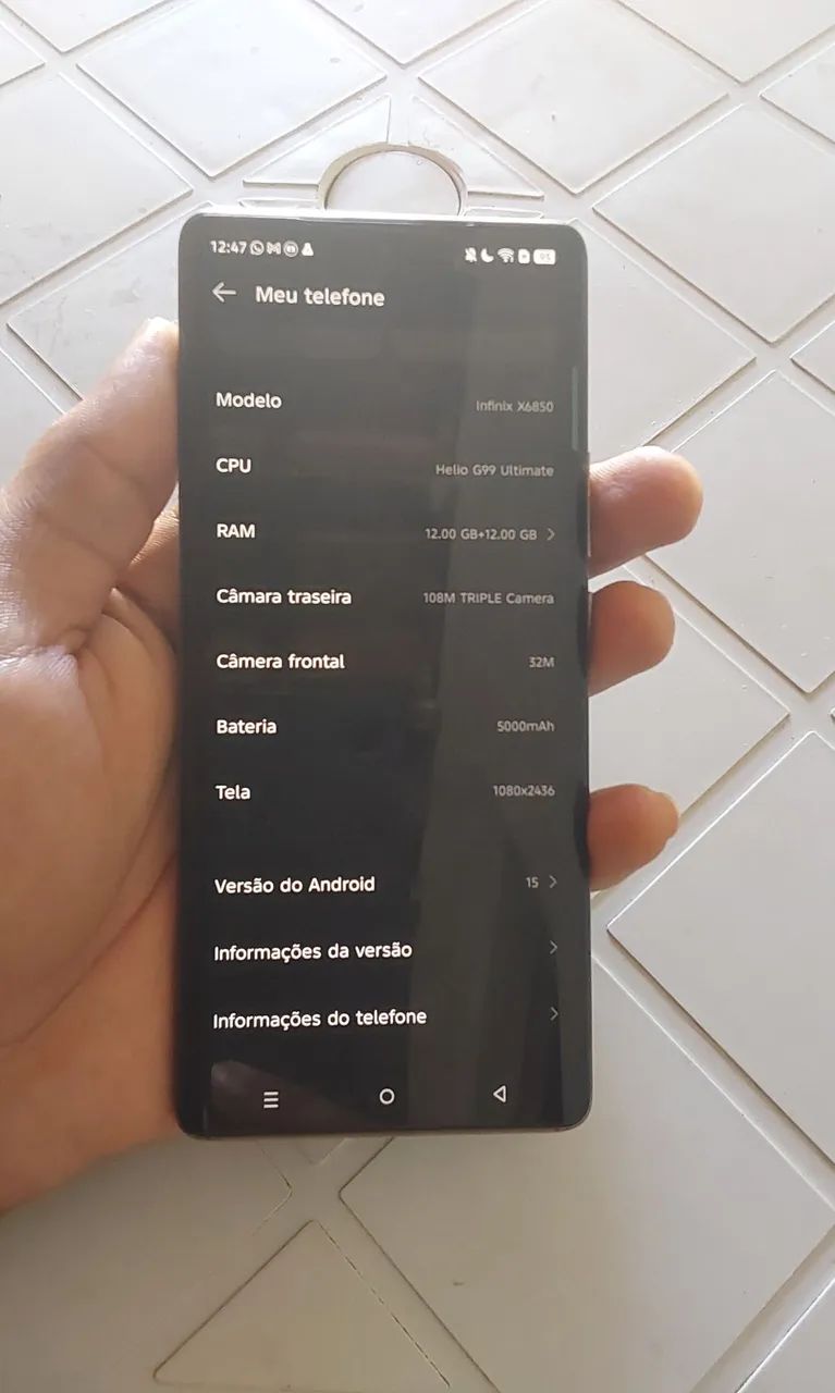 VENDO CELULAR INFINIX NOTE 40 PRO - Foto 4