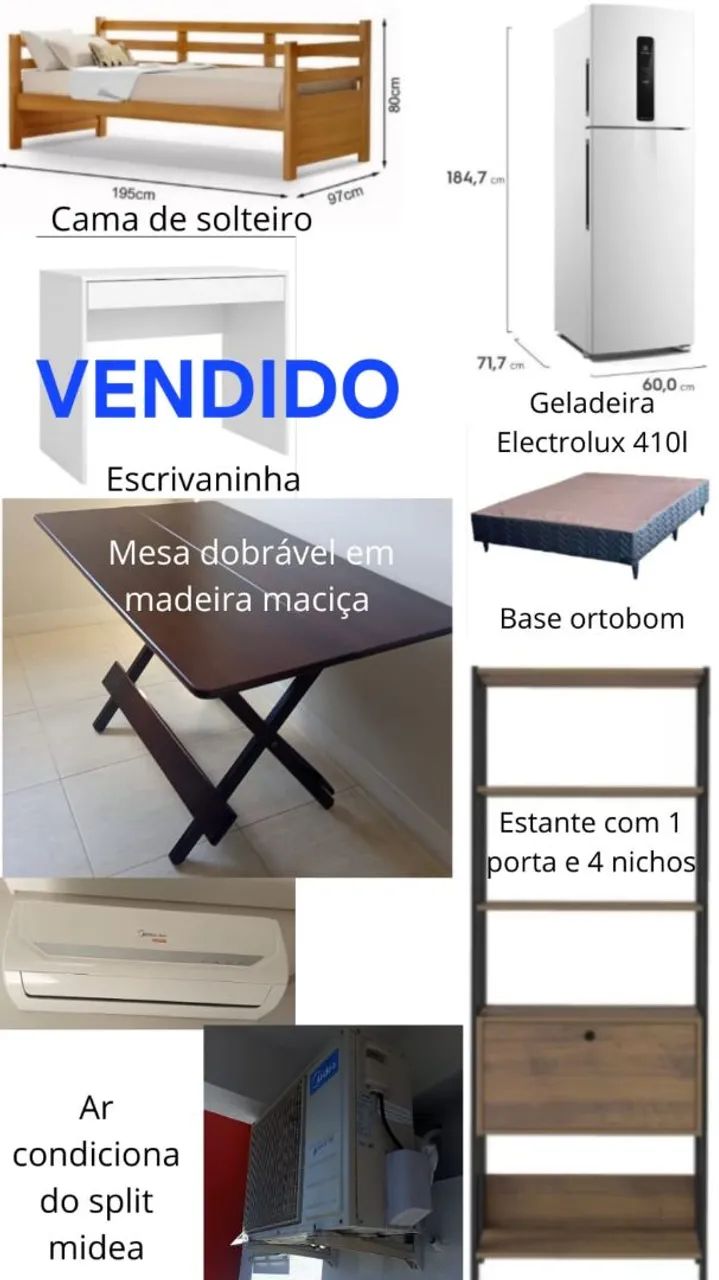 Base para cama de casal ortobom, estado de nova