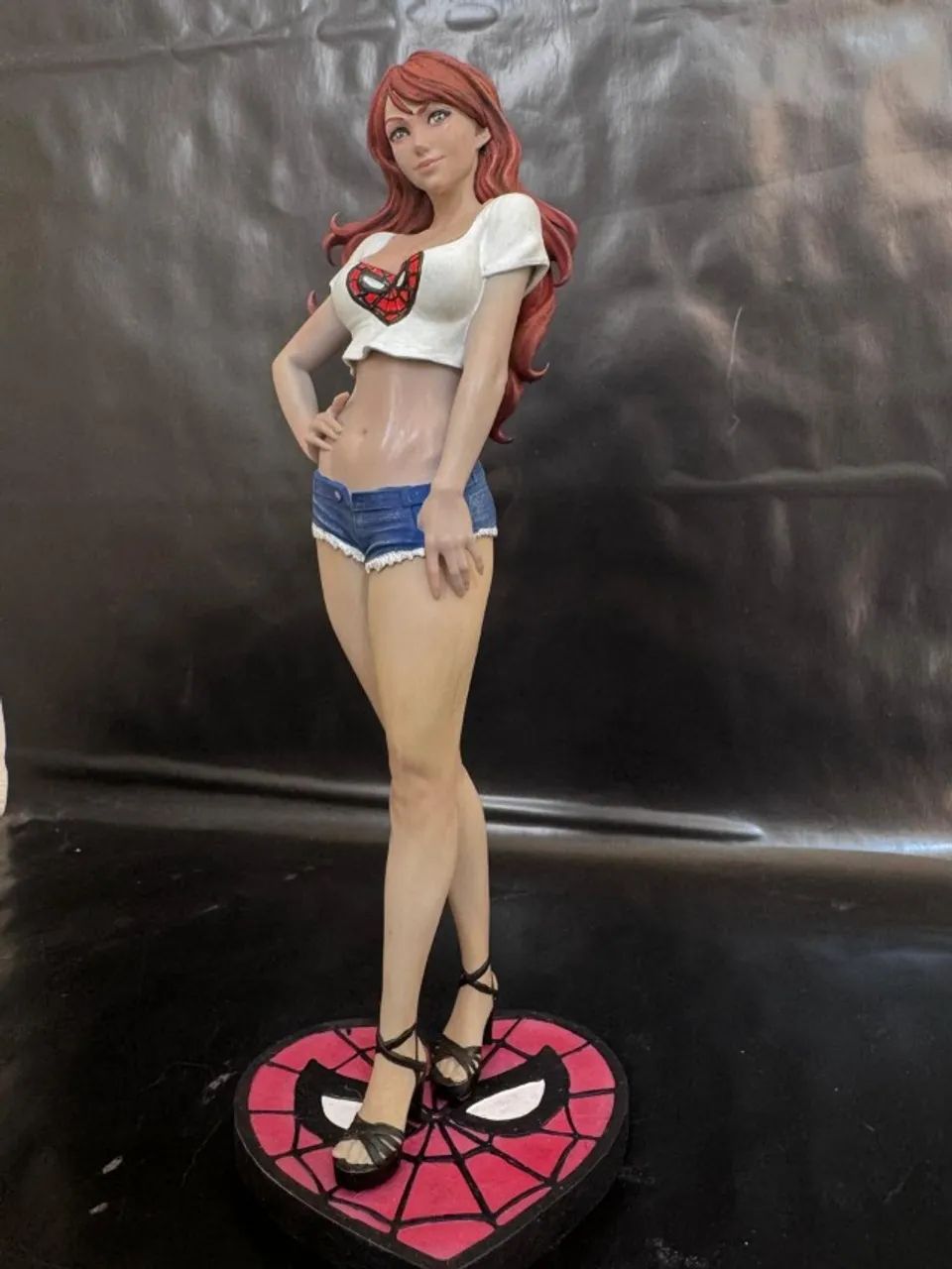 Boneco Mary Jane Watson Spider Man Colecionaveis Action Figure Marvel  - Foto 4