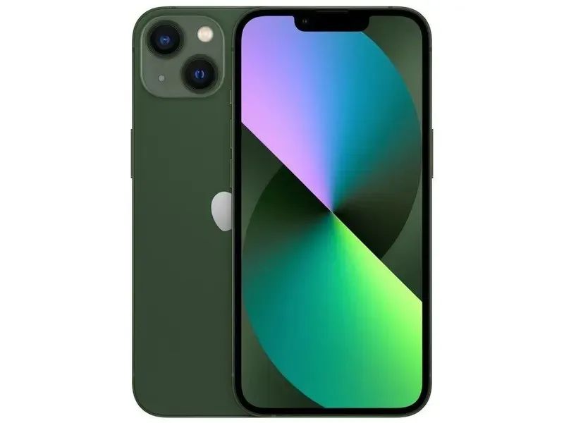 iPhone 13 dual SIM 256 GB verde excelente  - Foto 2