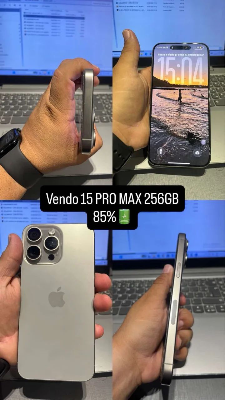 IPHONE 15 pro max 256G - Foto 3