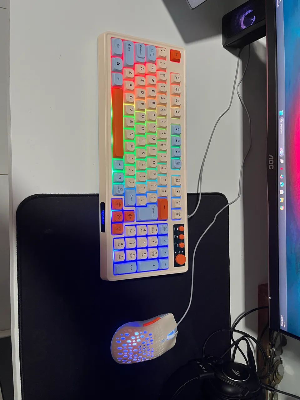 Kit Teclado e Mouse Gamer - Foto 3