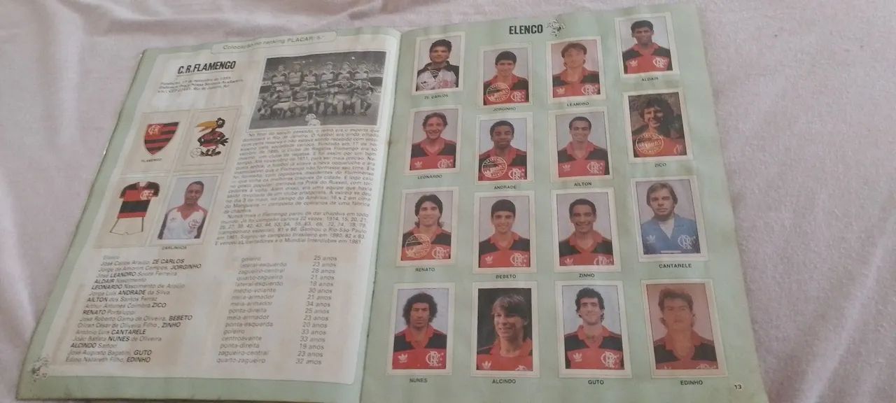 ÁLBUM DE FIGURINHAS DA COPA UNIÃO DE 1988 - Foto 2