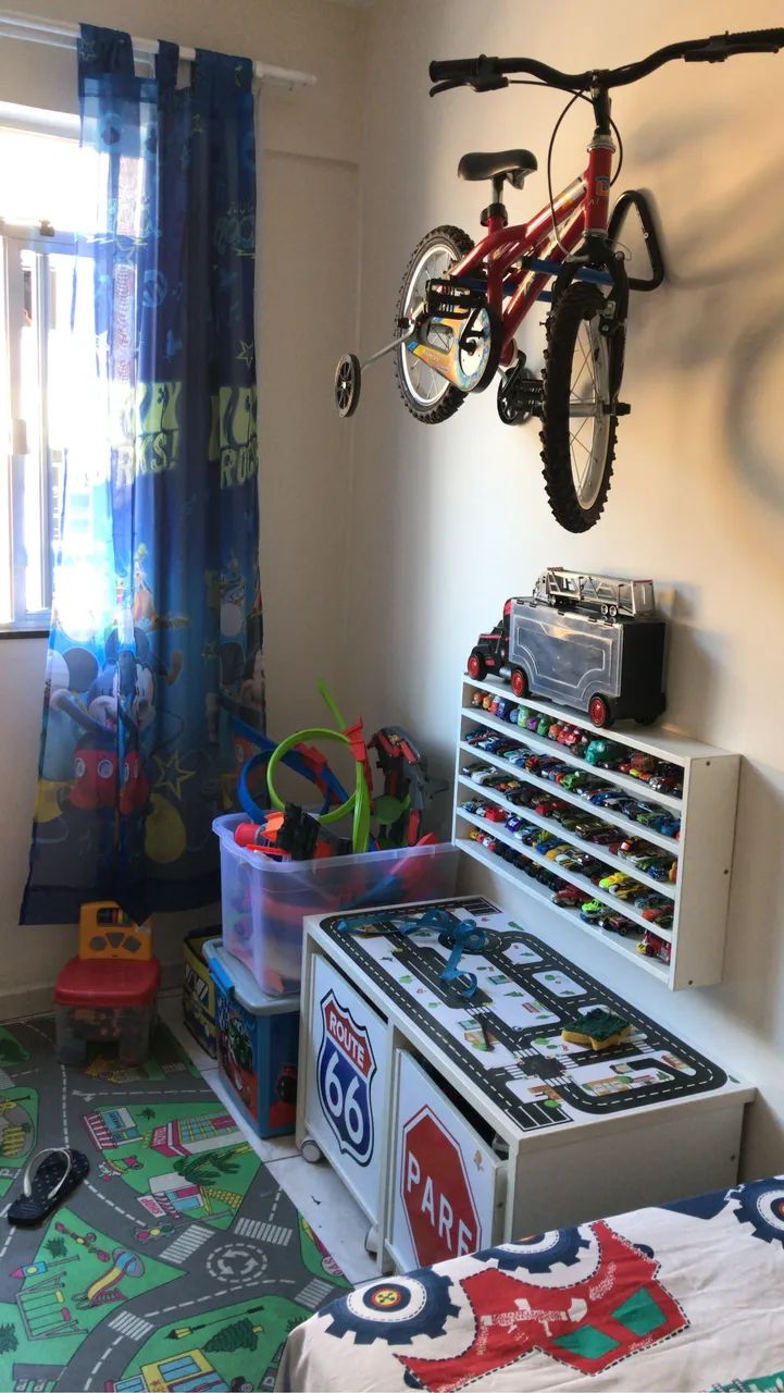 Combo Rack Tema Cidade E 2 Baús Temas: Pare E Rota 66 - Foto 3