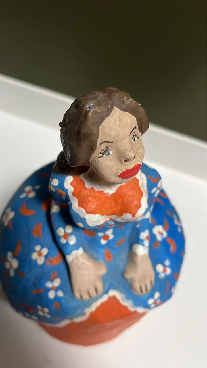 Boneca de Cabaça Artesanal de Araras, Petrópolis/RJ 2005 - Foto 5
