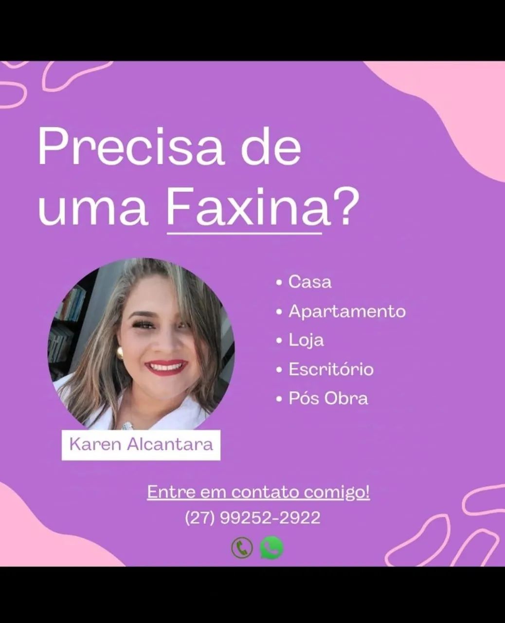 Diarista/faxineira 