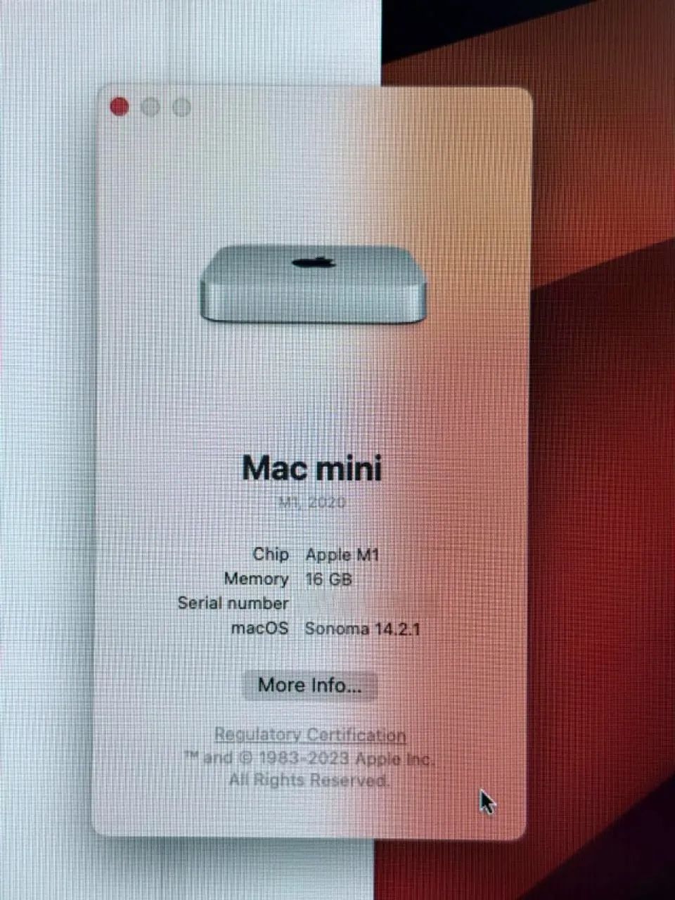 Mac Mini M1 Apple 2020 - 16GB RAM / 512GB SSD - Computadores e