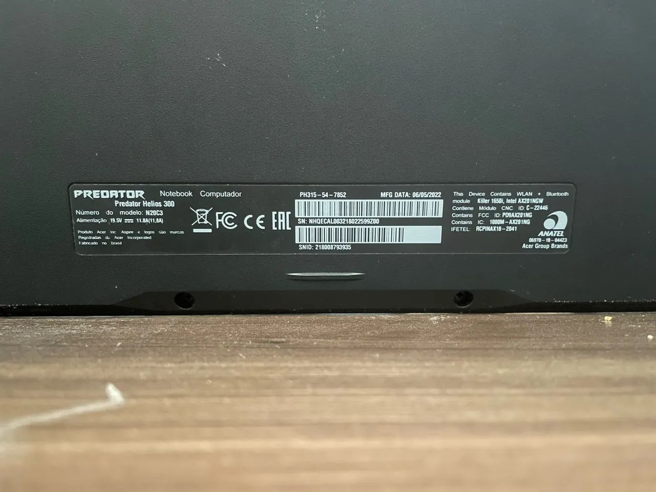 Predator Notebook Gamer com upgrades - Foto 3