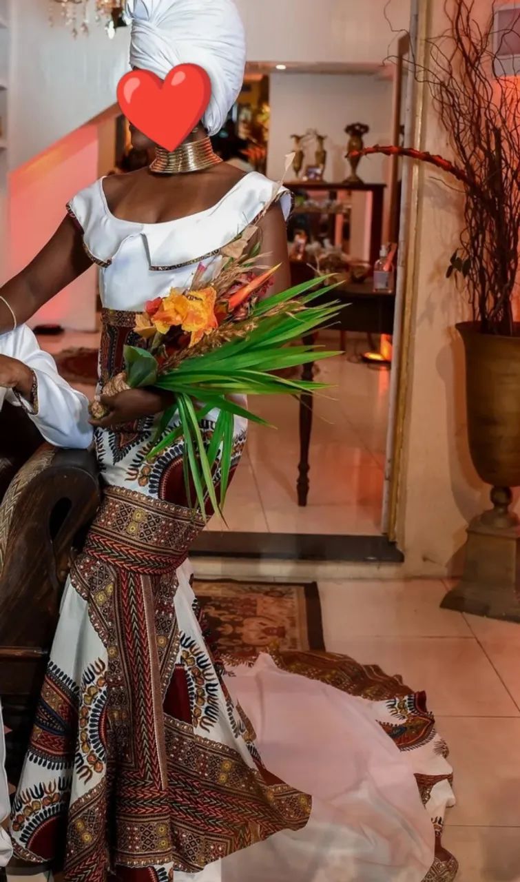 VESTIDO DE CASAMENTO AFRO