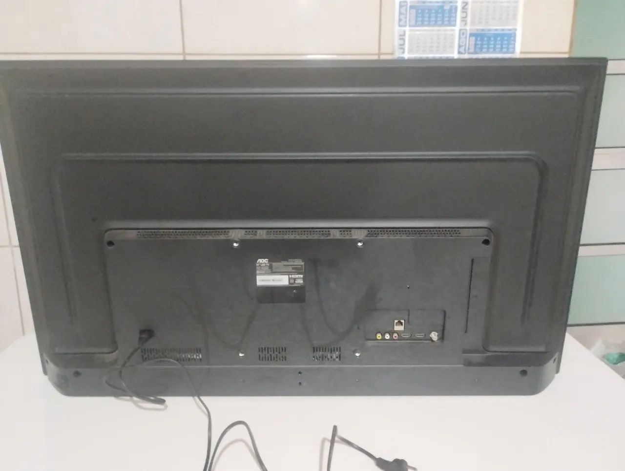 Tv RoKU AOC 43 polegadas tela quebrada (Mooca) - Foto 5