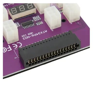 Placa De Conexão Psu De 12 Portos - Foto 3