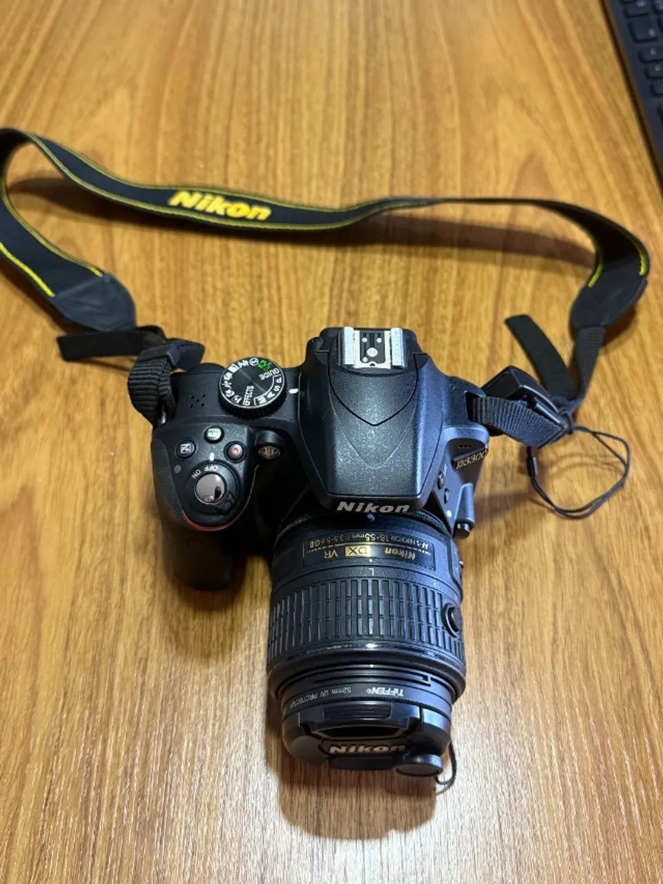 Câmera Nikon D3300 + Lente 18-55mm VR - Kit Completo com Mala e