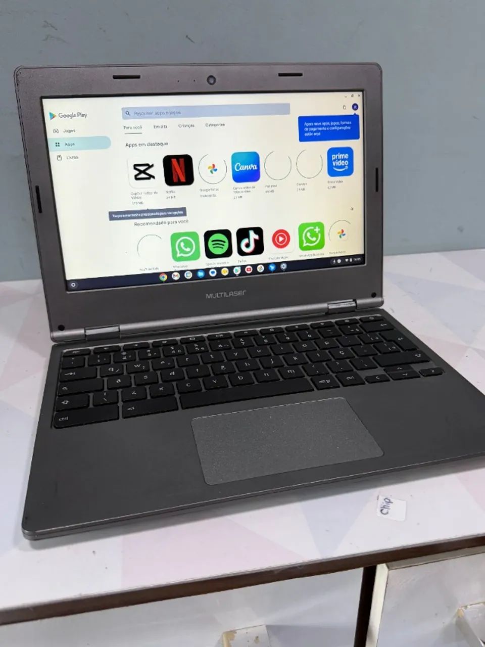 Notebook Chromebook Multilaser M11C 11.6 Polegadas - Funcionando 100%  - Foto 4