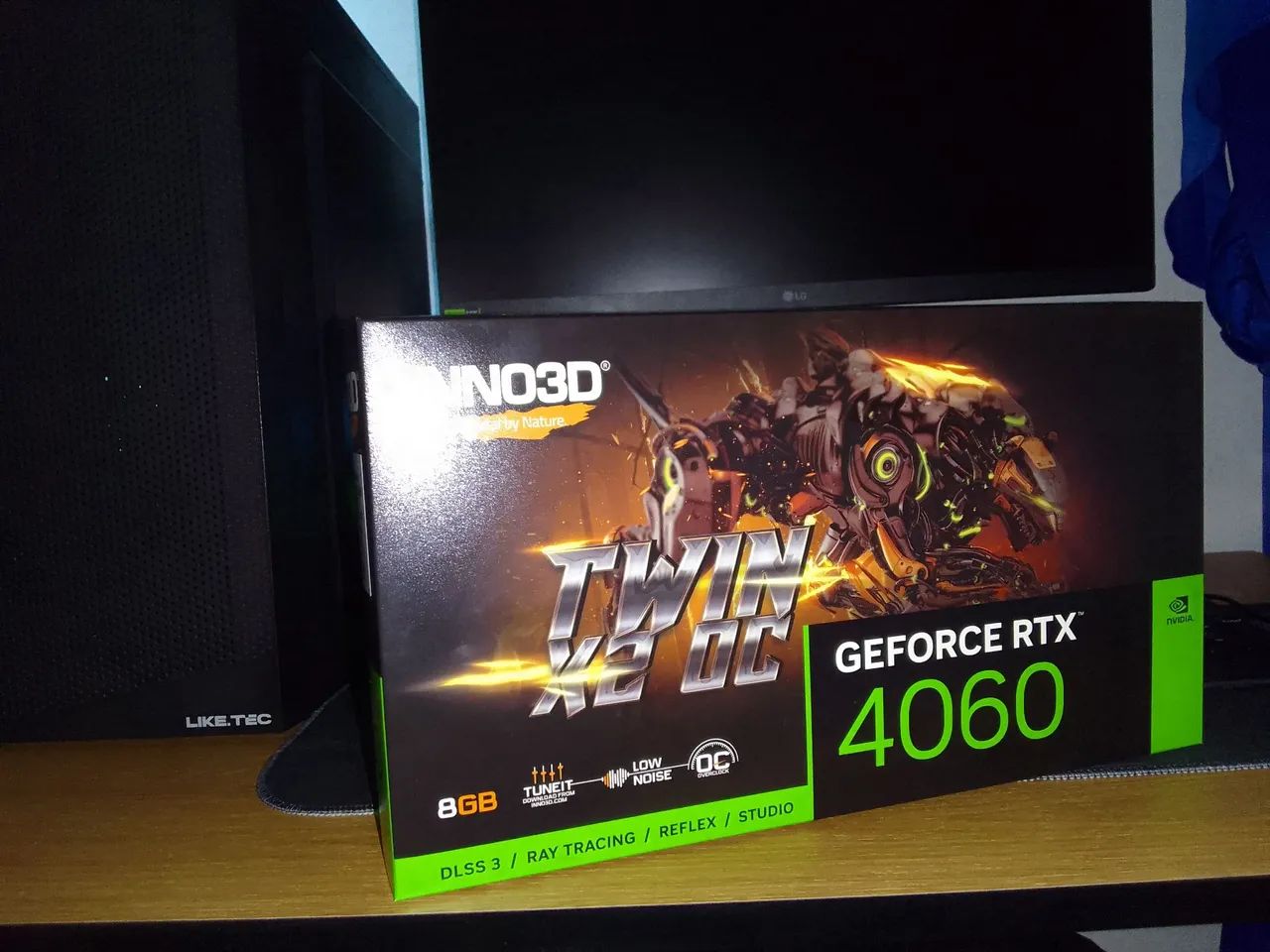 VGA NVidea RTX4060 seminova - Placas de Vídeo - Caiçaras, Belo