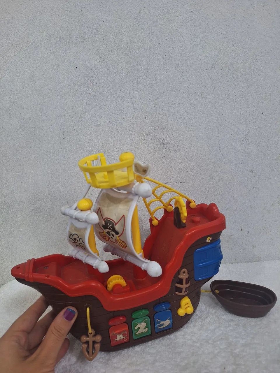 Barco pirata de brinquedo - Foto 2