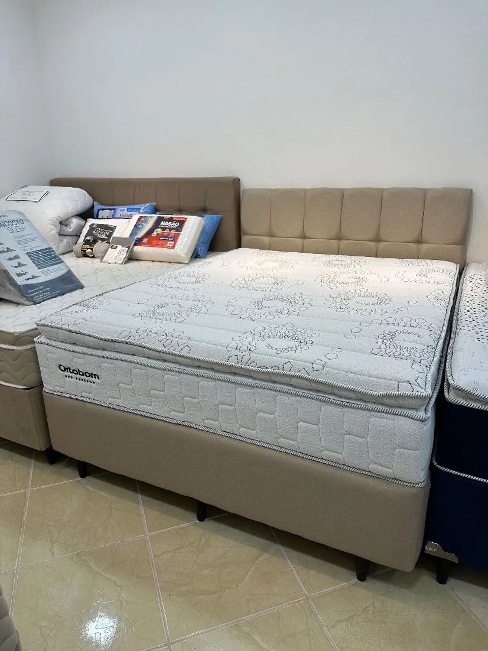 Cama completa Ortobom molas ensacadas  - Foto 2