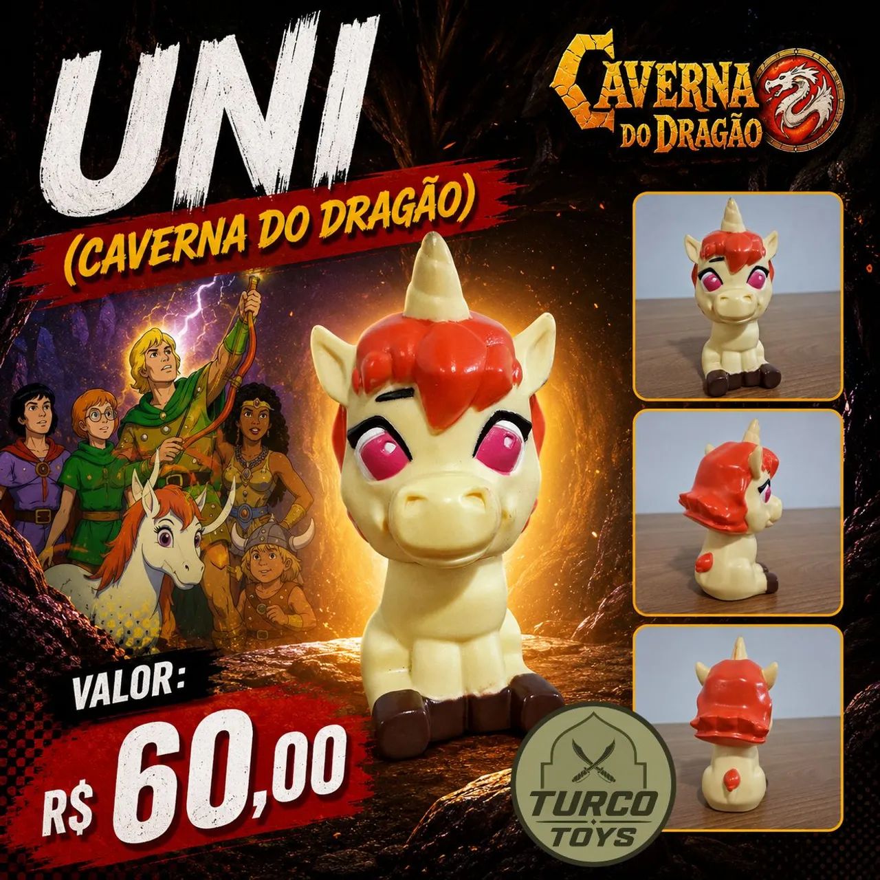 UNI CAVERNA DO DRAGÃO (GIRAFFAS)