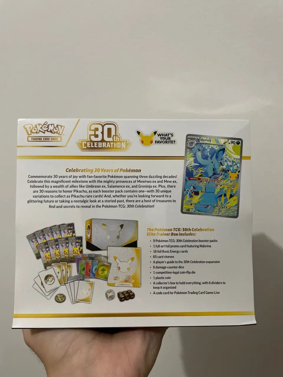 ETB INGLES POKEMON 30 ANOS ELITE TRAINER BOX - Foto 3
