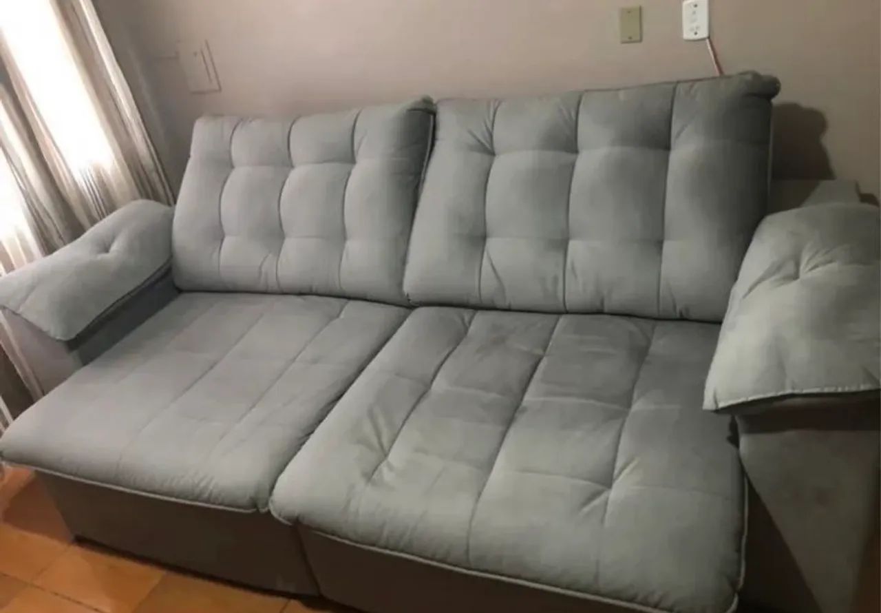 Sofá Retrátil e Reclinável 2,60 comp.  - Foto 4