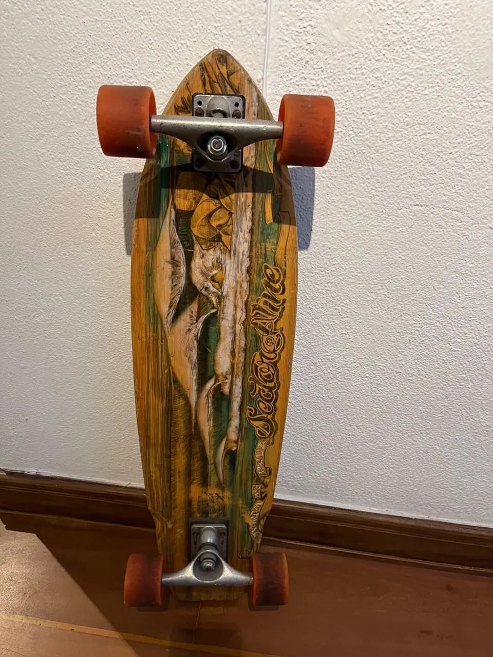 Longboard Sector 9 em Bambu Completo
