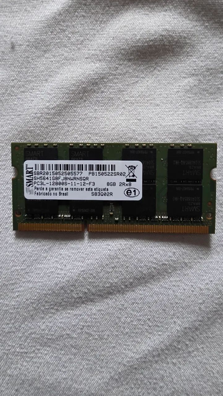 Memória RAM DDR3 notebook 