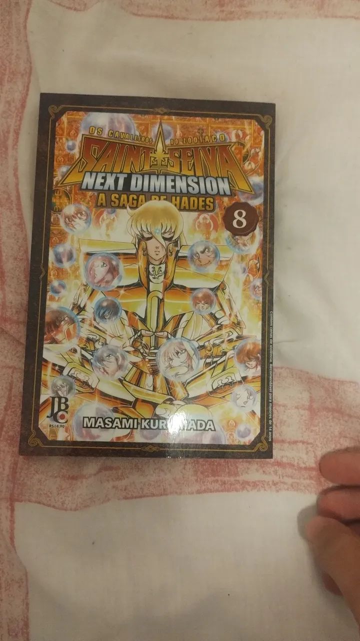 Cavaleiros do Zodíaco Next Dimension vol 8 em português JBC