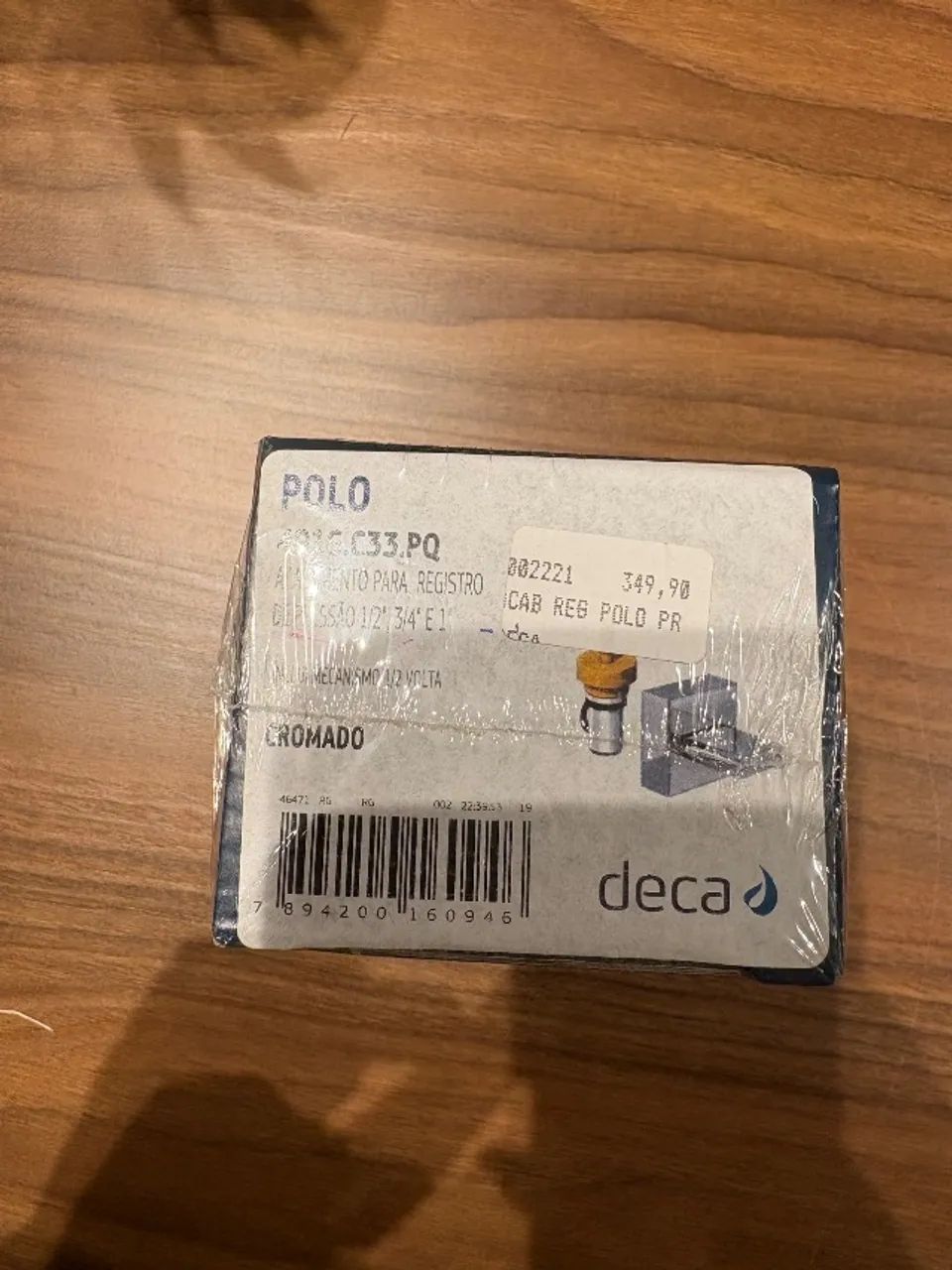 Deca acabamento para registro de pressão cromado - Foto 5