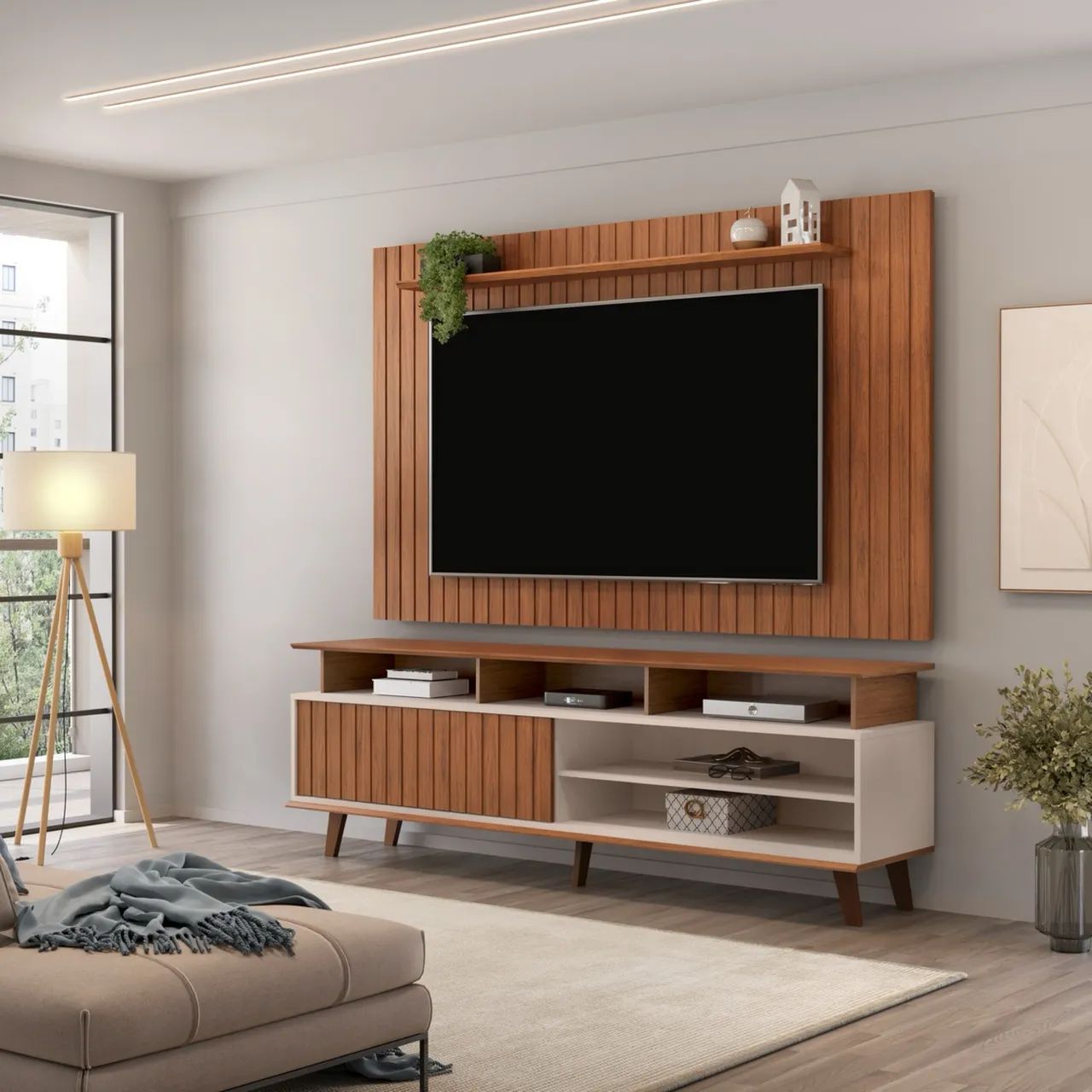Rack + Painel -Oferta Imperdível - Entrega e Montagem Grátis 