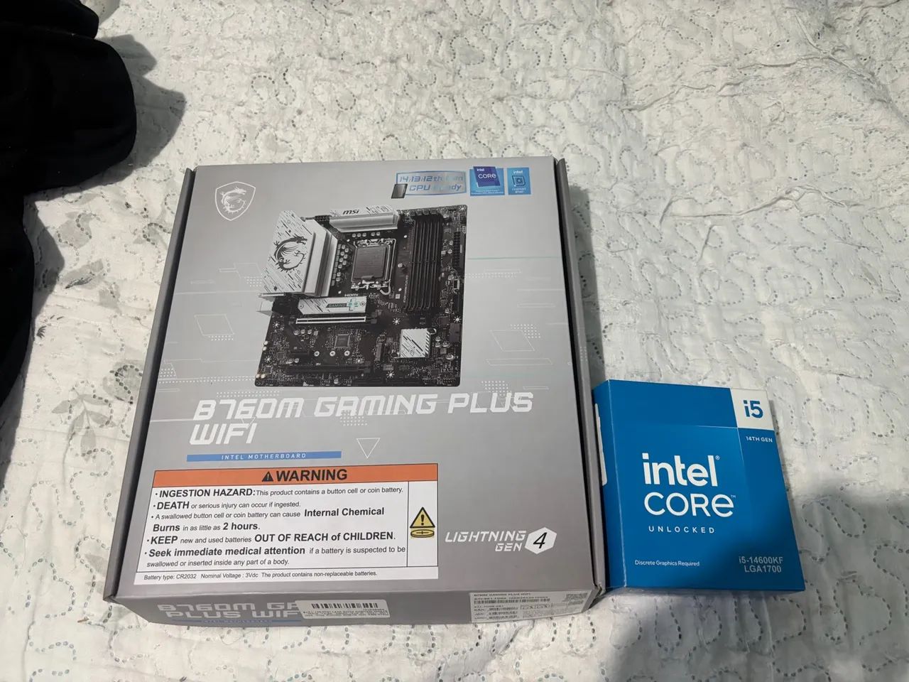Kit Placa Mãe e Processador - INTEL
