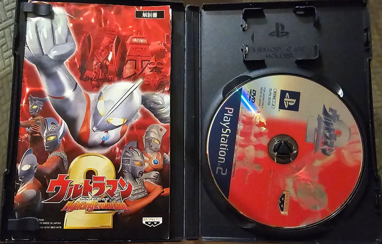 Ultraman Fighting Evolution 2 (JAP) - Jogo original Playstation 2 - Foto 3