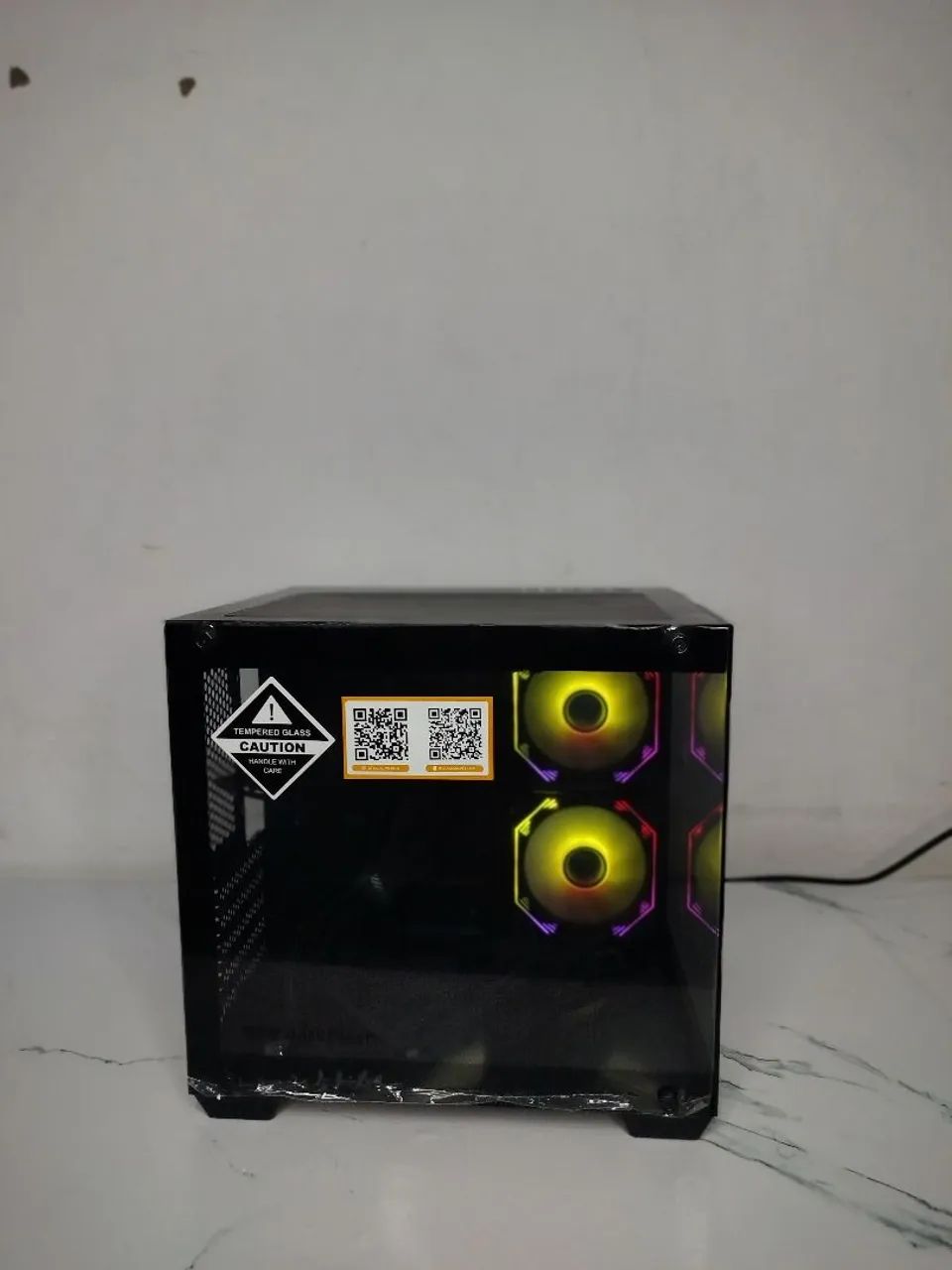 Gabinete com fonte e coolers gamer  - Foto 5