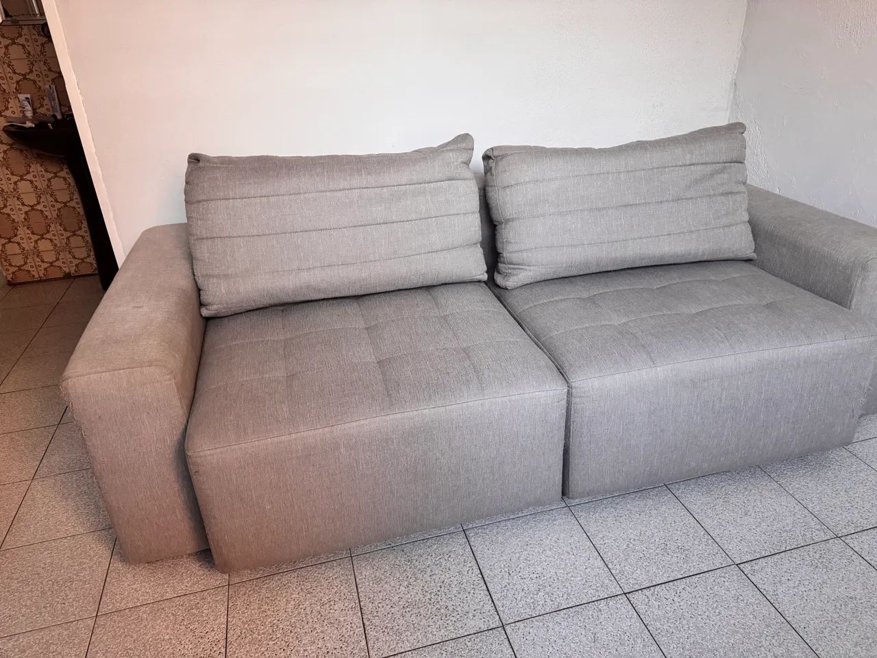 Lindo sofá cama comprado na Jacaúna 