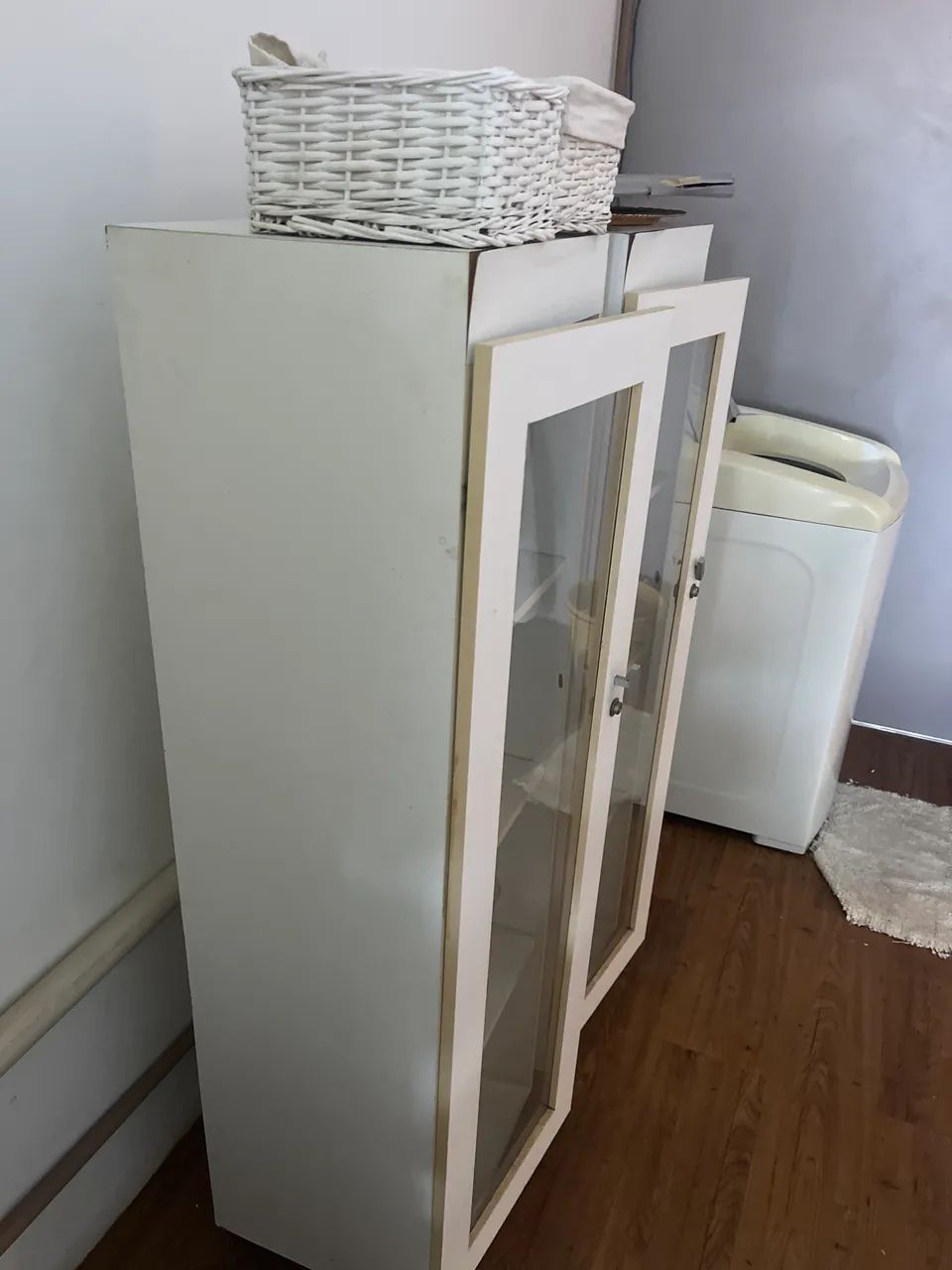 Armário em Mdf branco pra louça  cada 250 - Foto 3