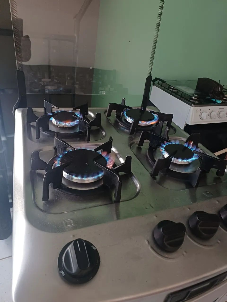 Fogão automático total mesa de vidro  - Foto 4