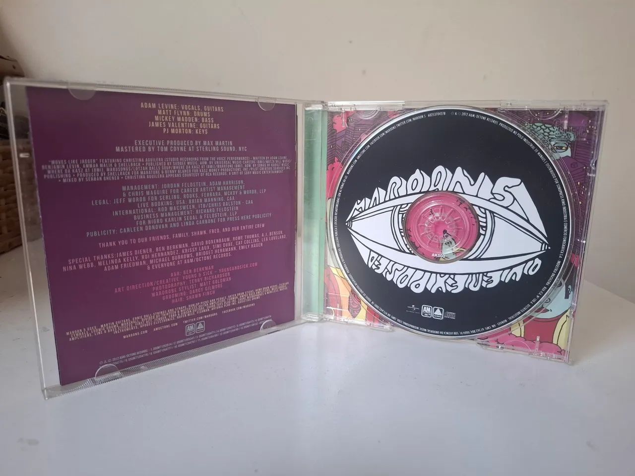CD Maroon 5 - Overexposed - Foto 2