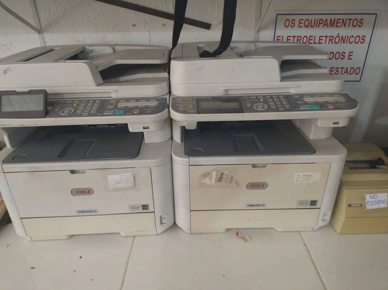 Impressora Oki MB491+ lote com 2 - Foto 2