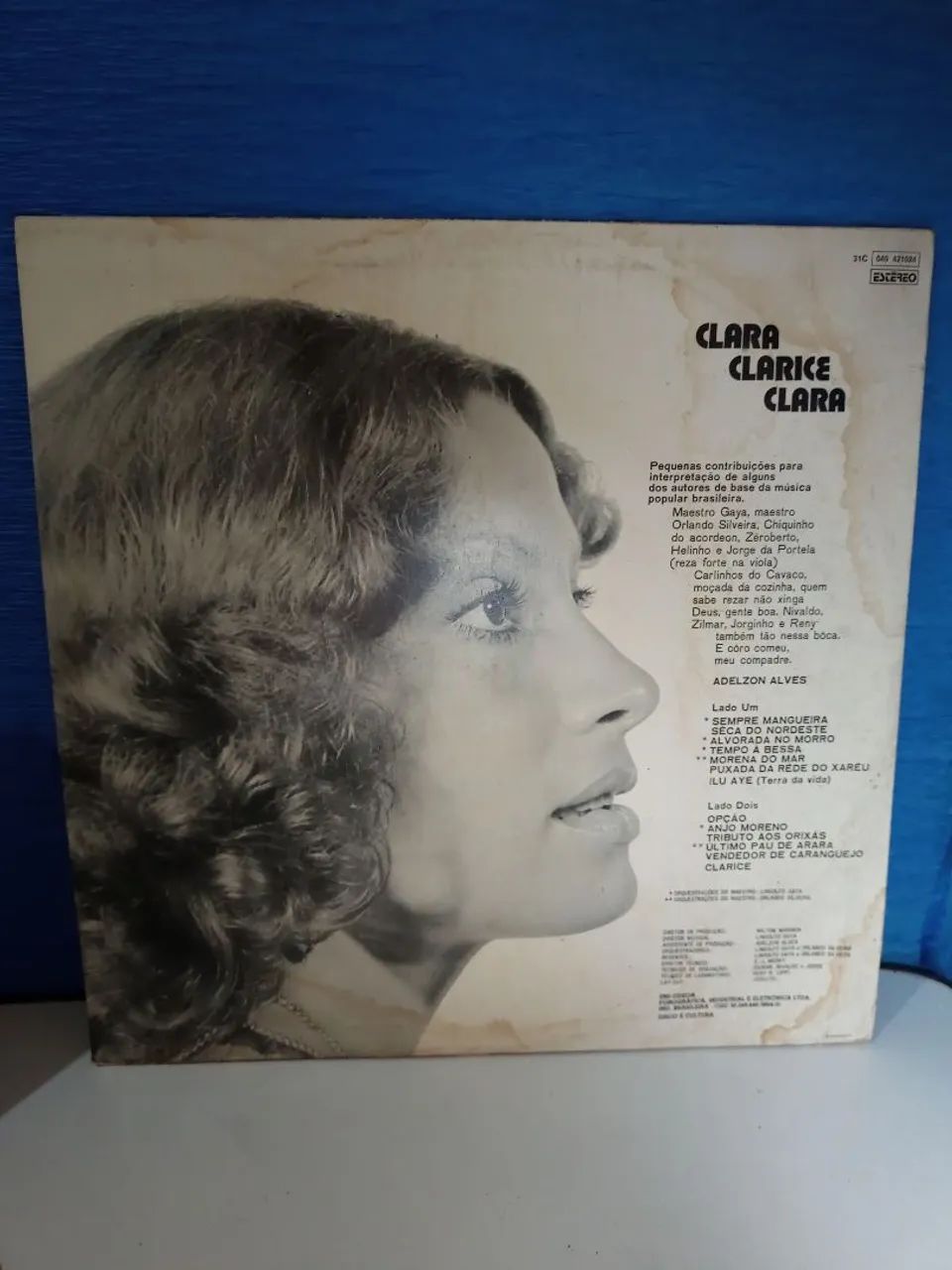LP Clara Nunes - Clara Clarice clara - 1972 - Foto 2