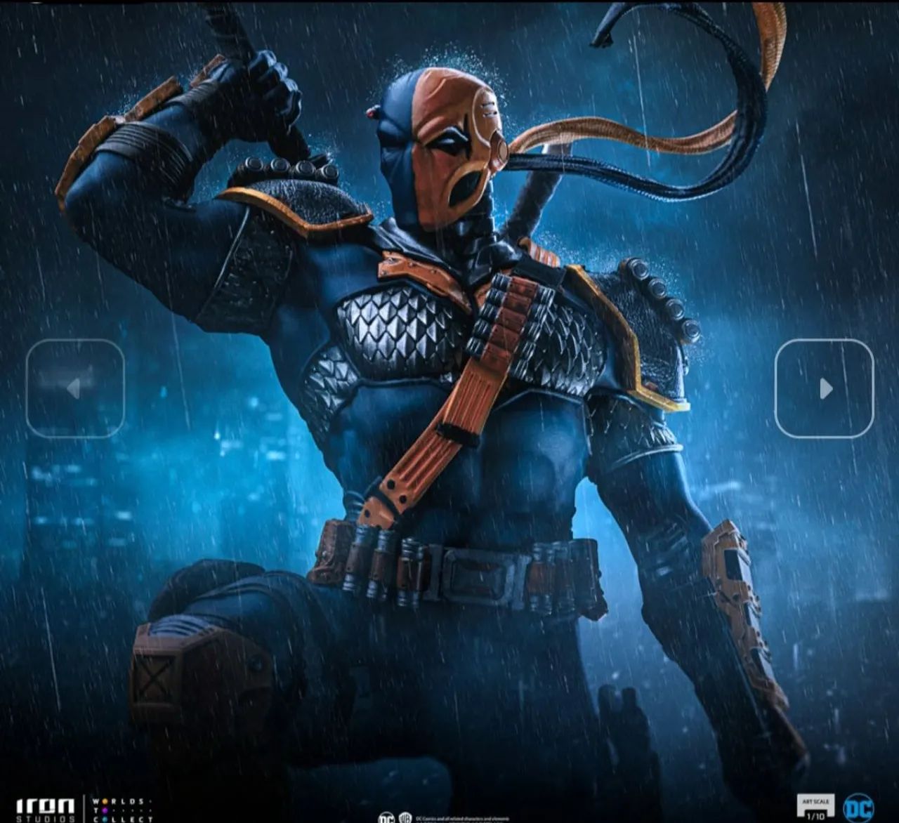 Deathstroke Iron Studios Exterminador<br><br>