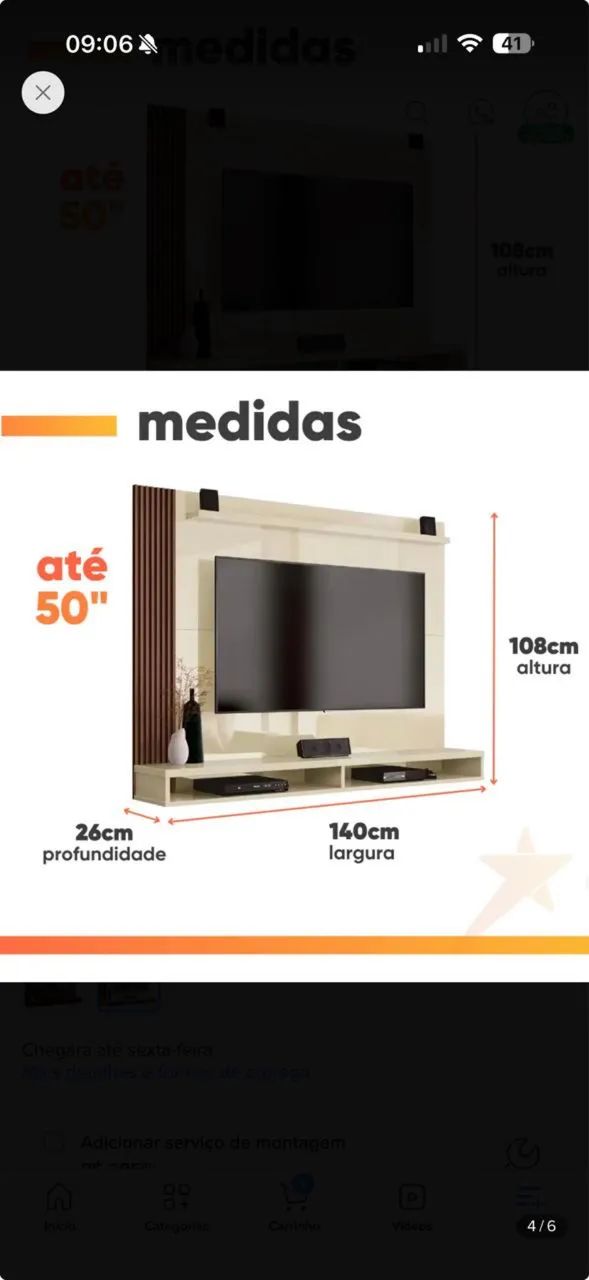 Painel sala novo  - Foto 2