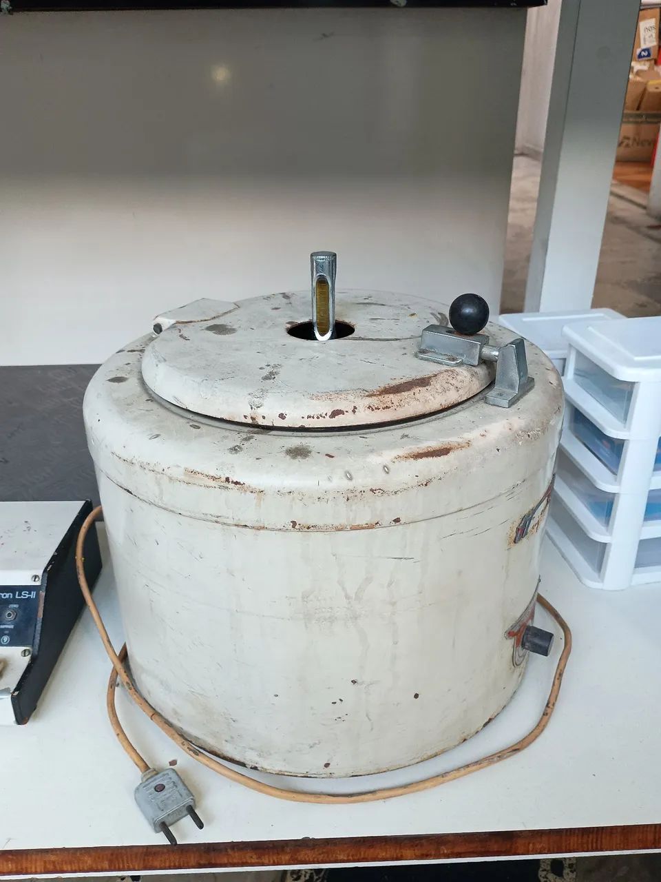  Centrifuga funcionado 