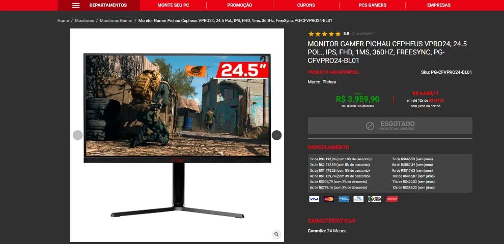 Monitor 360hz