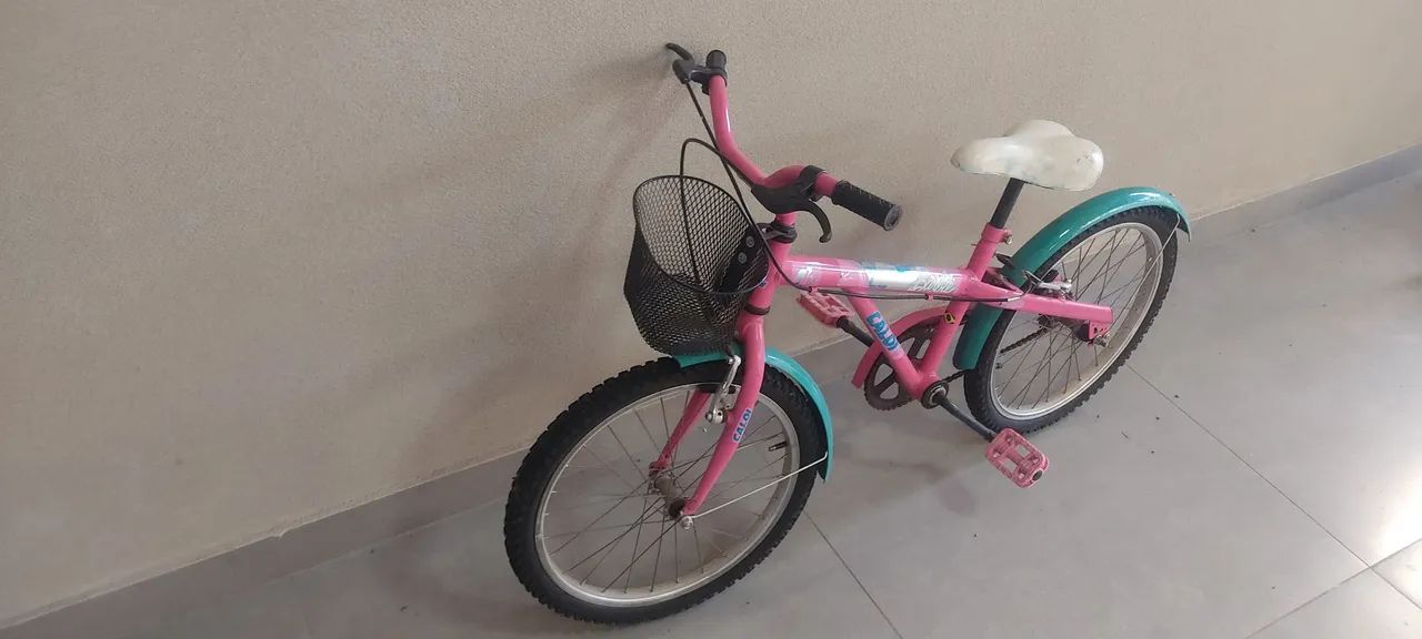 Bicicleta Caloi Barbie Aro 20 - Foto 2