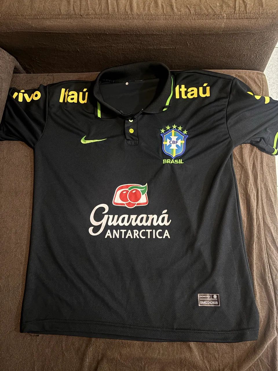 Camisa Brasil preta 