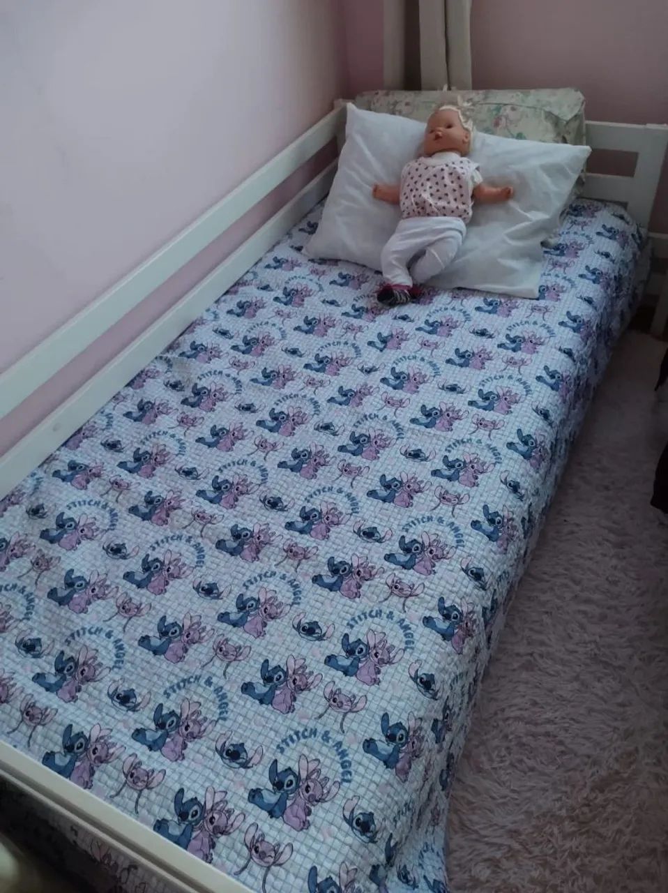 Cama solteiro com colchão  - Foto 2