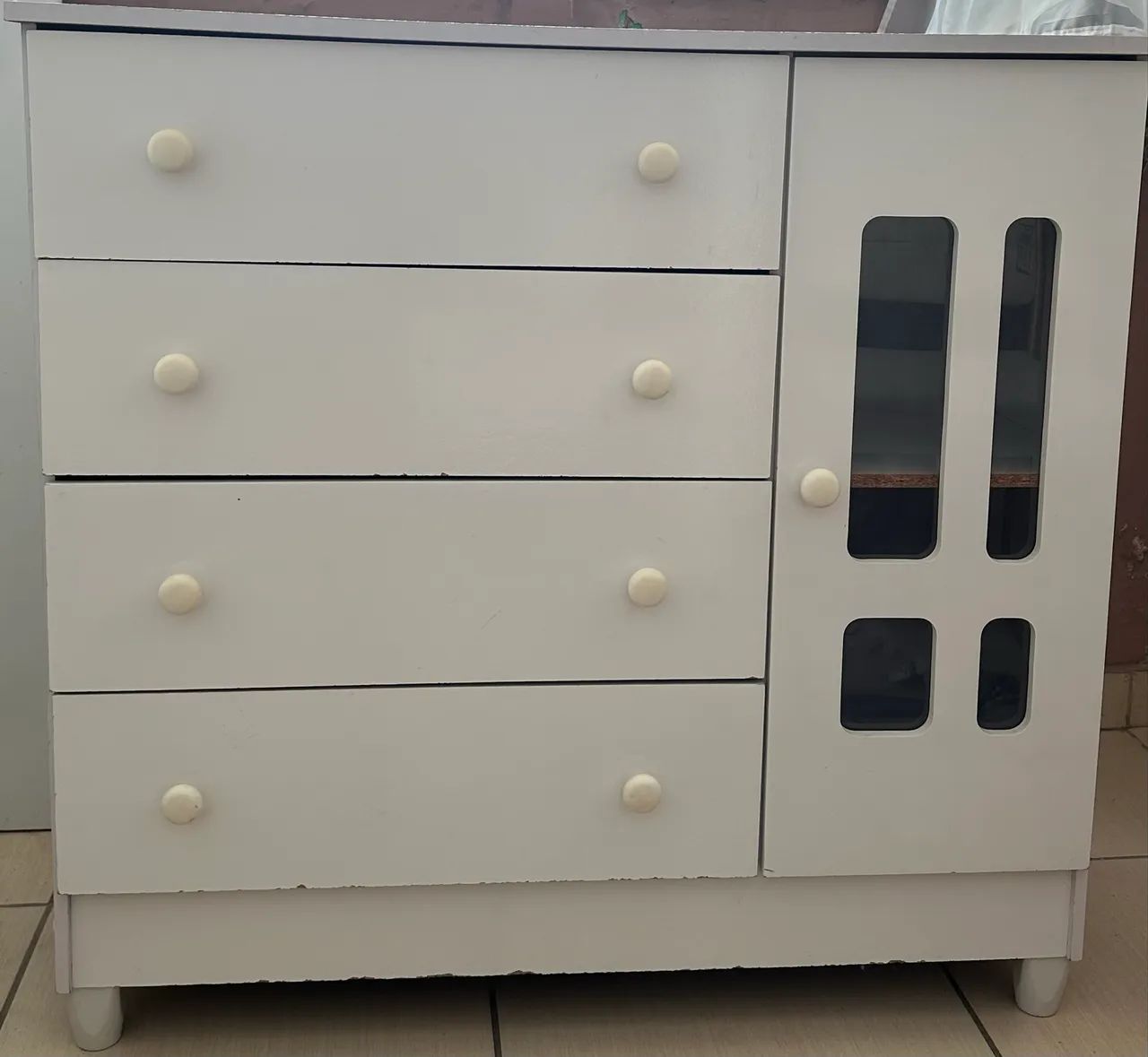 Quarto para bebê (guarda-roupa, cômoda, berço)  - Foto 4