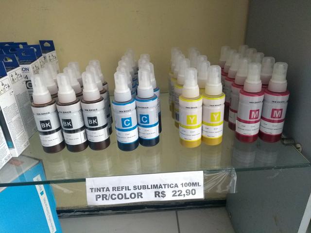 Tintas refil hp, canon, epson original e similar, Tones para imp laser - Foto 4
