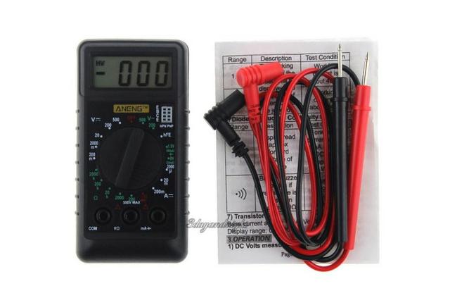 COD-AP24 Mini Voltímetro Lcd Digital Ohm Volt Ac Dc Amperímetro Testador Arduino Automaç - Foto 4
