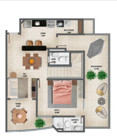 Residencial Lotus 2/4 e 3/4 - Foto 2